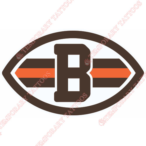Cleveland Browns Customize Temporary Tattoos Stickers NO.488